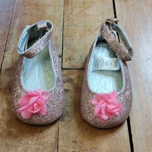 Glitter Shoes 6 To 9 Months Pink Party Shoes Dress Shoes Pictures Birthday